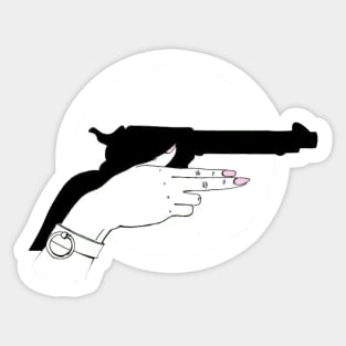 Shadows Chinese pistol Sticker